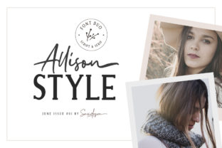 Allison Style Duo: A Font That Elevates Your Brand