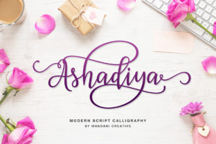 Ashadiya: A Script Font for Creative Web Design