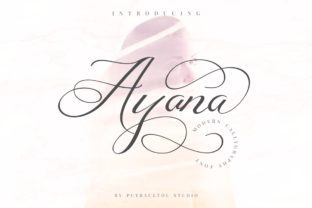 Ayana: A Luxurious Script Font
