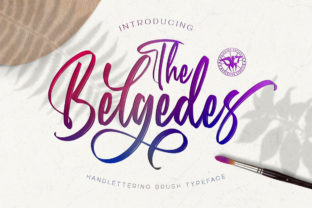 Belgedes Font: Elegant Script for Editorial Design