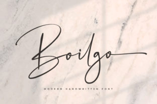 Boilgo: A Bold Script Font for Digital Marketing