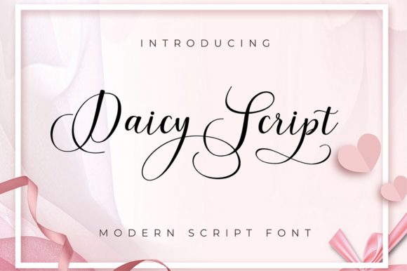 Daicy Script: A Modern Font for Web Design