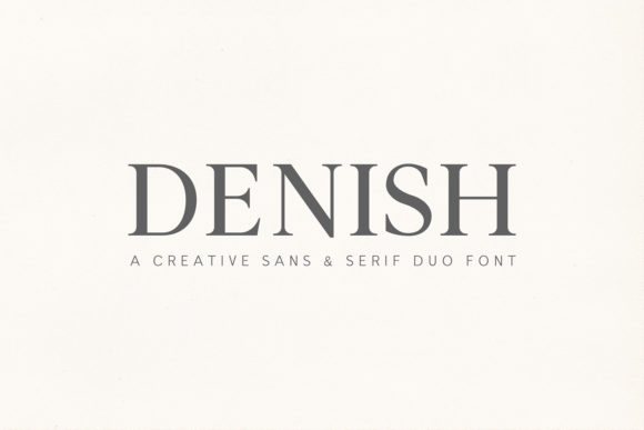 Denish: A Font for Creative Campaigns