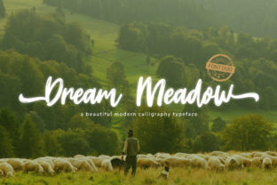 Dream Meadow Font for Web Design