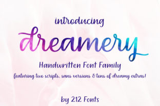 Dreamery Family: A Script Font for Editorial Design