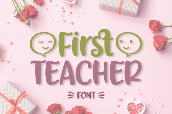 First Teacher Font for Creative Projects