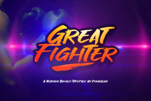 Great Fighter Font: A Vintage Touch for Designers