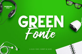 Green Fonte: A Script Handwritten Typeface