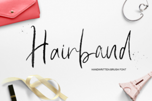 Hairband: A Script Handwritten Font for Impact