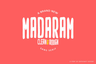 Madaram: A Modern Sans Serif for Creative Design