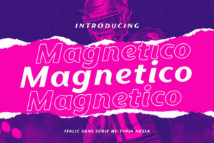 Magnetico Font: Modern Sans Serif for Web Design