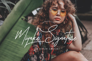 Miyake: A Handwritten Font for Creative Campaigns