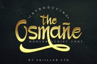 Osmane: A Modern Handwritten Font