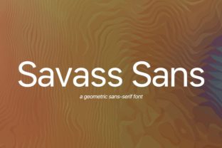Savass Sans: A Bold Font for Web Design