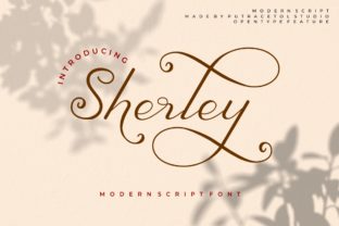 Sherley: A Handwritten Font for Creative Makers