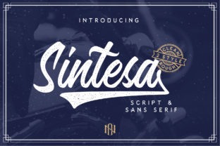 Sintesa: A Script Font for Editorial Elegance