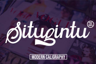 Situgintu: A Bold Handwritten Typeface