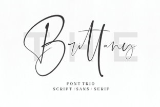 The Brittany Font: Elegant Script for Creative Projects