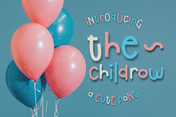 The Childrow: A Whimsical Font for Creative Projects