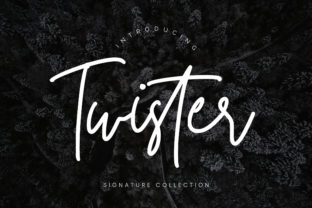 Twister Script: A Flowing Typeface for Editorial Design