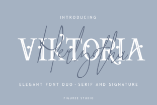 Viktoria Duo: A Serif Font for Elegant Design