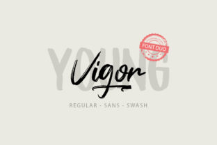 Young Vigor Duo Font for Editorial Design